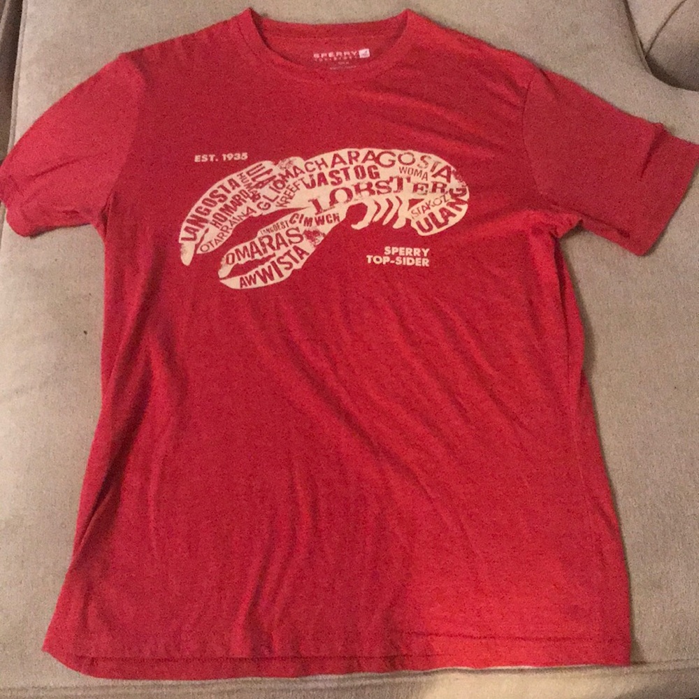 Sperry tee red